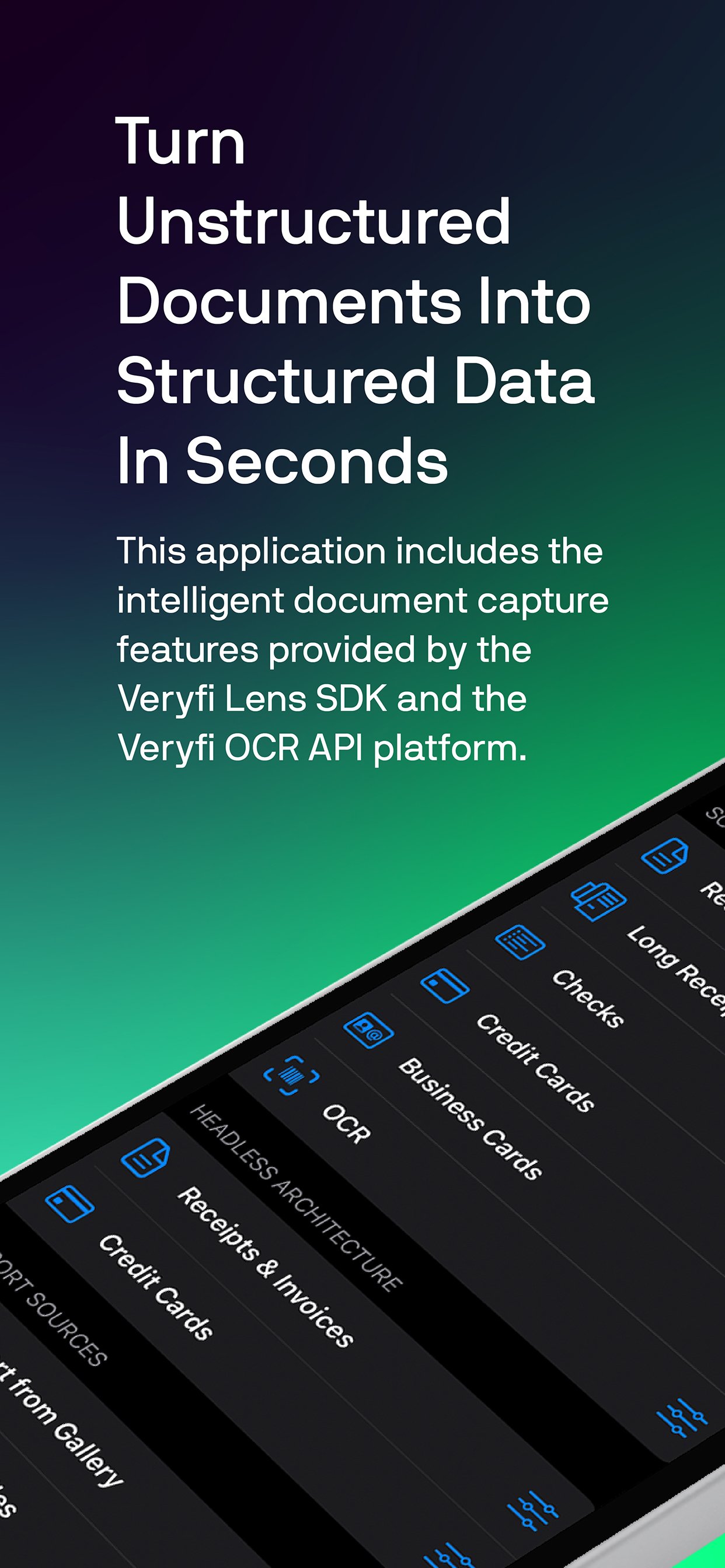Mobile Document Capture Framework | Veryfi
