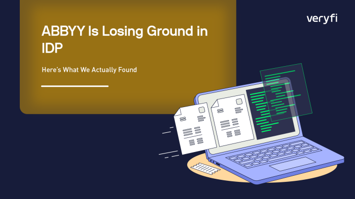 ABBYY Is Losing Ground in IDP. Here\'s What We Actually Found.