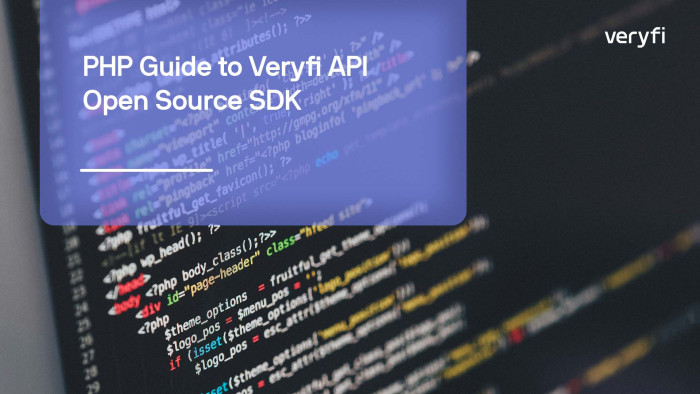 PHP SDK Guide to Veryfi API