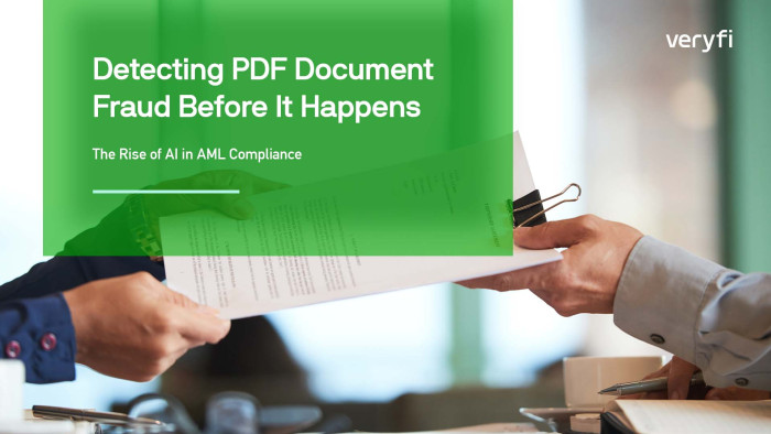 The Rise of AI in AML Compliance: Detecting PDF Document Fraud Before It Happens
