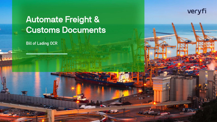 Bill of Lading OCR: Automate Freight & Customs Documents with AI