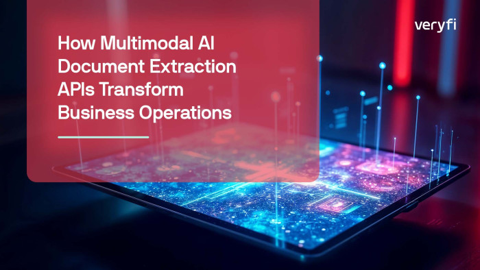 How Multimodal AI Document Extraction APIs Transform Business Operations