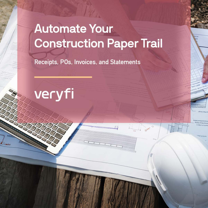 Automate Your Construction Paper Trail: Receipts, POs, Invoices and Bank Statements